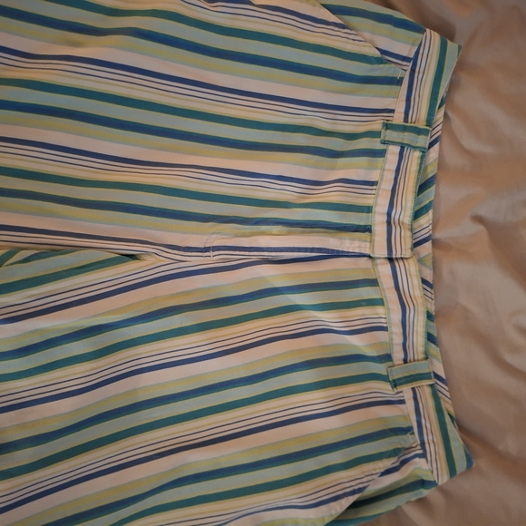 Kim Rogers Women's Multicolor Striped Women's Bermuda Shorts - Picture 6 of 8